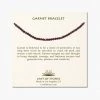 Cast Of Stones Garnet Bracelet