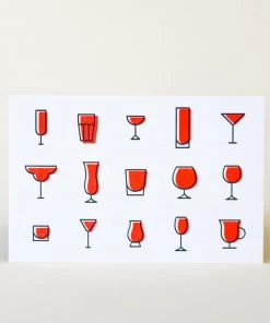 M.C. Pressure Home & Gift Cocktail Recipe Card 7 M.C. Pressure Home & Gift Cocktail Recipe Card