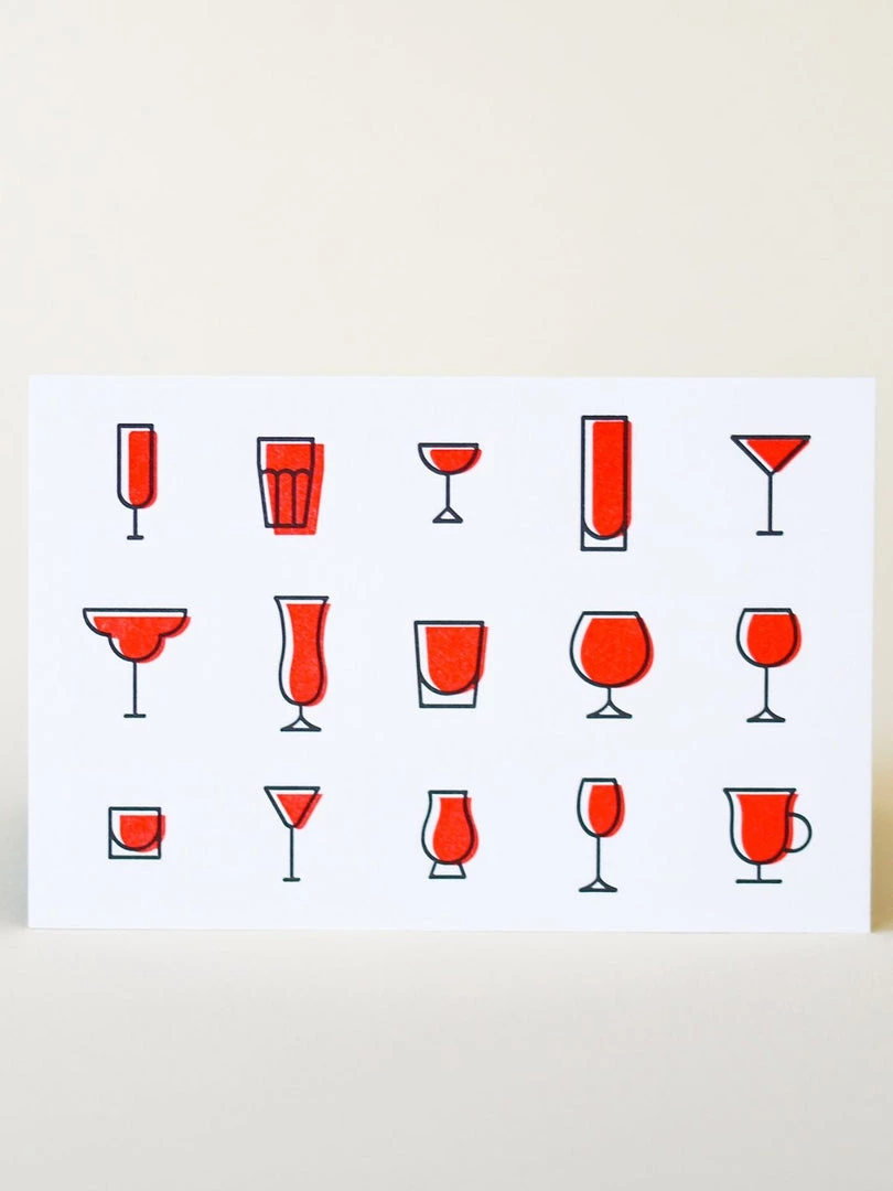 M.C. Pressure Home & Gift Cocktail Recipe Card 5 M.C. Pressure Home & Gift Cocktail Recipe Card