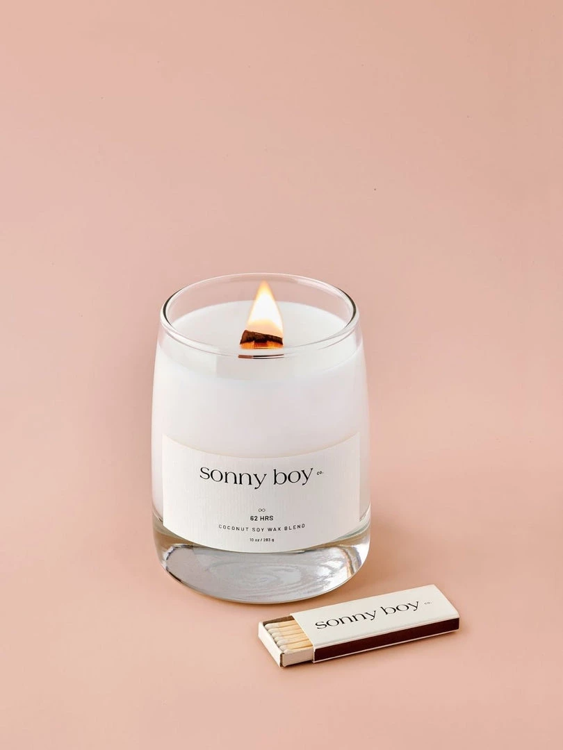Sonny Boy Home & Gift Lavender Leaf Candle 4 Sonny Boy Home & Gift Lavender Leaf Candle