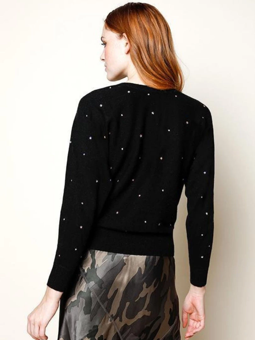 27 Miles Axelle Star Studded Sweater Clothing 4 27 Miles Axelle Star Studded Sweater Clothing