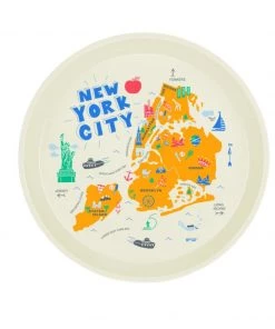 Maptote Home & Gift New York City Round Tray