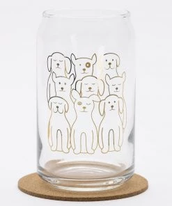 Counter Couture Dogs Can Glass