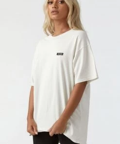 Joah Brown Oversized Crew Tee - Off White Clothing 8 Joah Brown Oversized Crew Tee - Off White Clothing