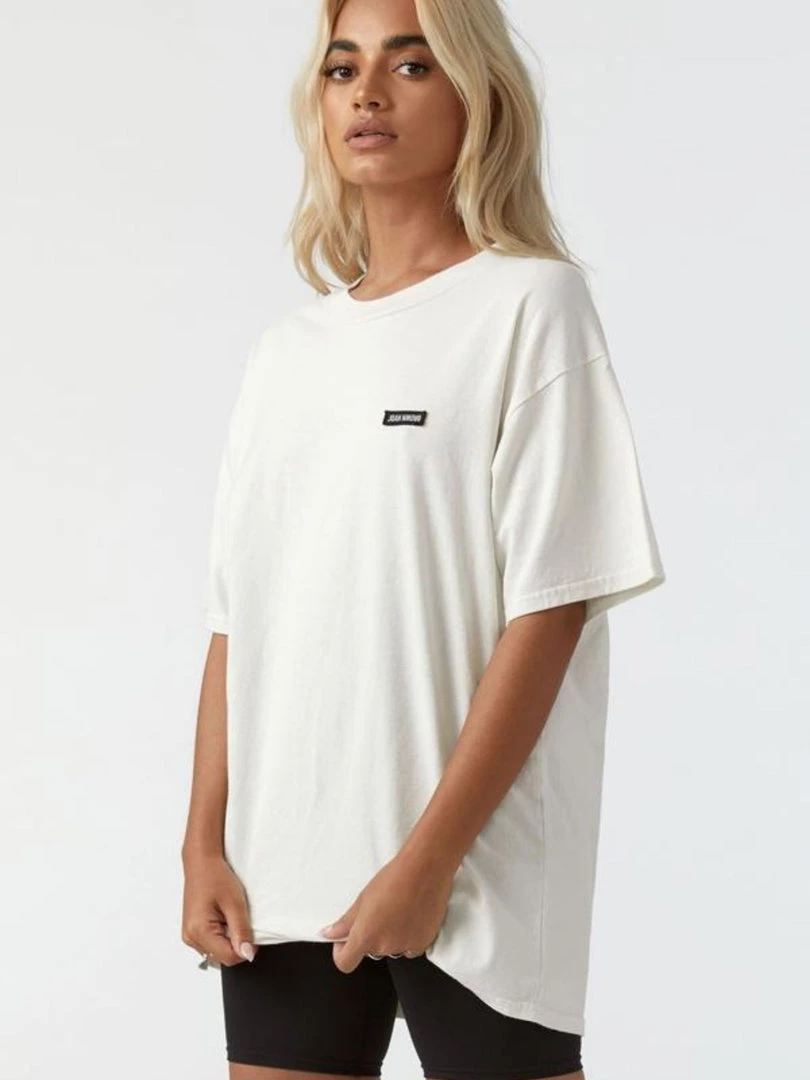 Joah Brown Oversized Crew Tee - Off White Clothing 4 Joah Brown Oversized Crew Tee - Off White Clothing