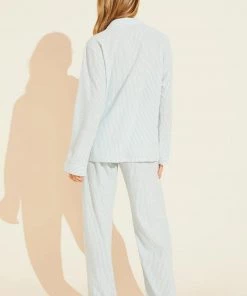 Eberjey Clothing Nautico Striped Long PJ Set