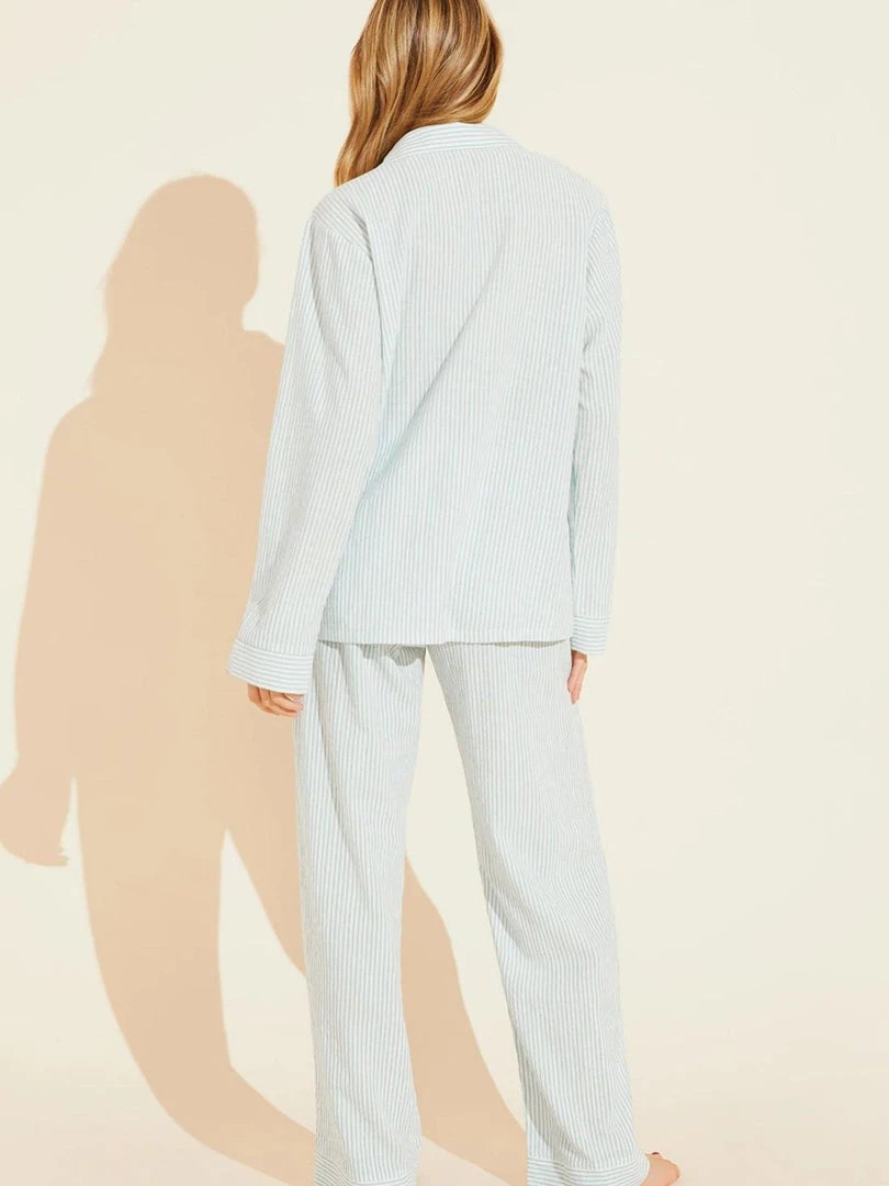 Eberjey Clothing Nautico Striped Long PJ Set 4 Eberjey Clothing Nautico Striped Long PJ Set