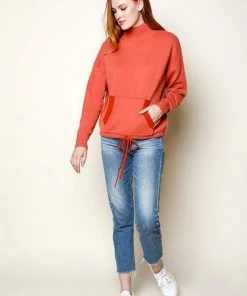 27 Miles Charleigh Contrast Sweatshirt Clothing