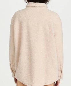 Donni Clothing Sherpa Shirt Jacket