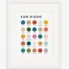 Lunch City Studio San Diego Color Palette Print 2 Lunch City Studio San Diego Color Palette Print