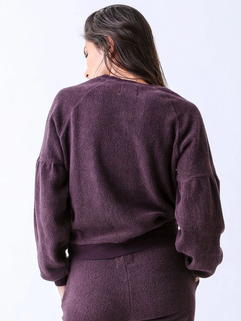 Electric & Rose Clothing Roxbury Sherpa Sweatshirt 5 Electric & Rose Clothing Roxbury Sherpa Sweatshirt