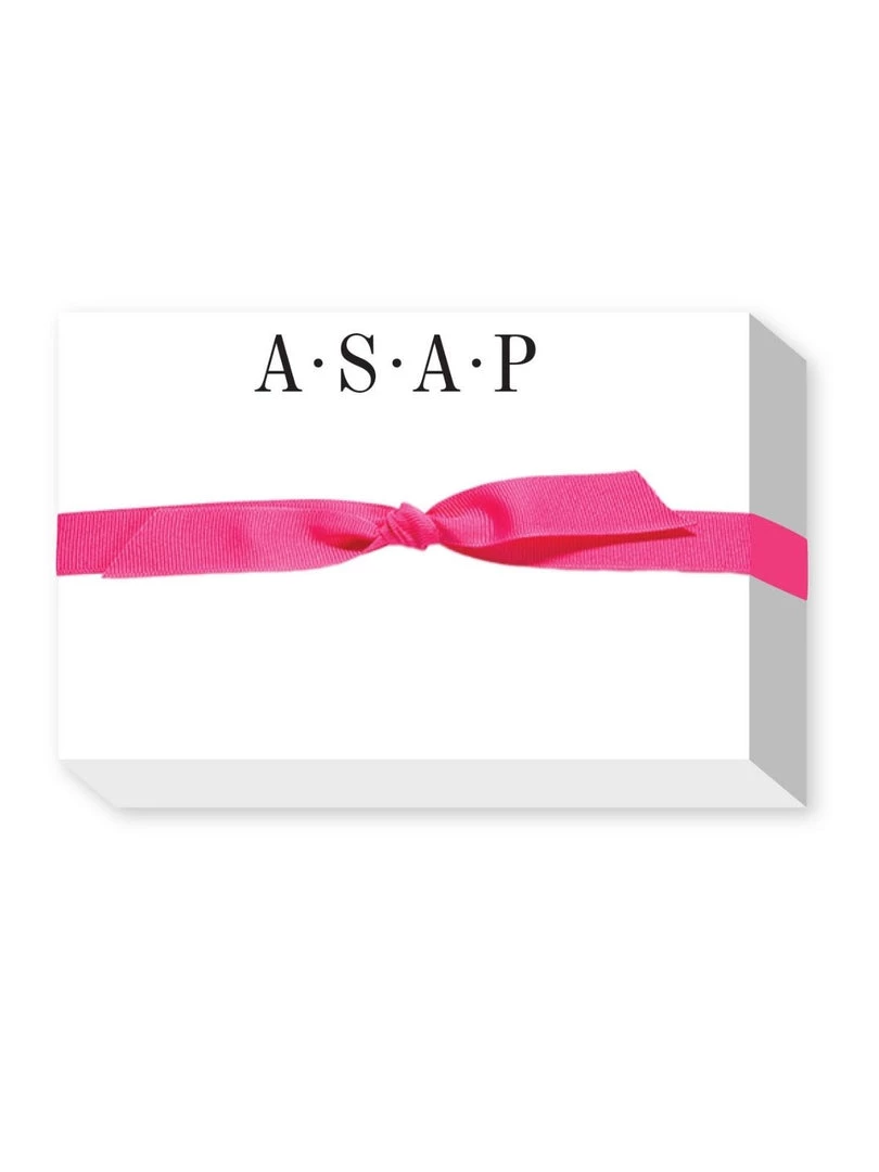 Donovan Designs Home & Gift Big Notepad - ASAP 3 Donovan Designs Home & Gift Big Notepad - ASAP