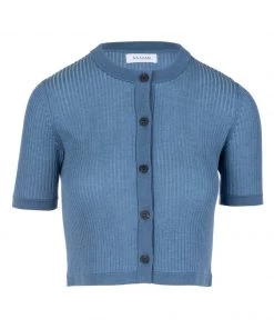 Naadam Merino Silk Short Sleeve Cardigan