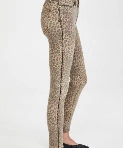 Frame Le Skinny De Jeanne Leopard Jeans Clothing