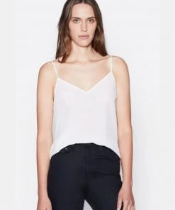 Equipment Clothing Layla Cami - White