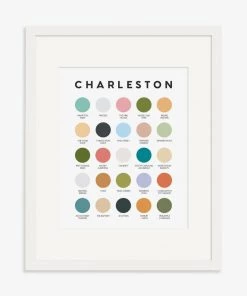 Lunch City Studio Charleston Color Palette Print Home & Gift