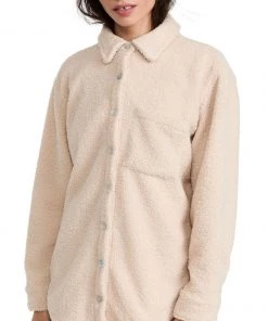 Donni Clothing Sherpa Shirt Jacket