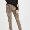 Frame Le Skinny De Jeanne Leopard Jeans Clothing