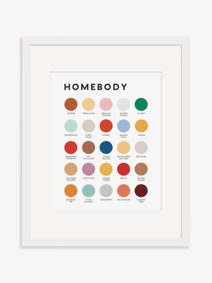 Lunch City Studio Homebody Color Palette Print 4 Lunch City Studio Homebody Color Palette Print