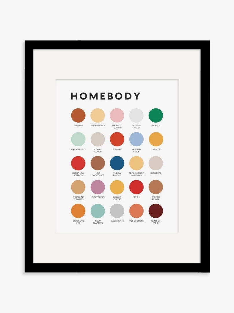 Lunch City Studio Homebody Color Palette Print 5 Lunch City Studio Homebody Color Palette Print