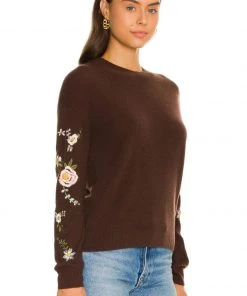 27 Miles Clothing Kara Embroidered Sweater