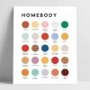 Lunch City Studio Homebody Color Palette Print 2 Lunch City Studio Homebody Color Palette Print