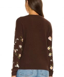 27 Miles Clothing Kara Embroidered Sweater