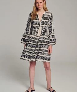 Devotion Twins Ella Dress - Black/White