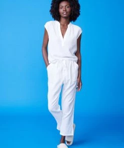 Monrow Clothing Gauze Sleeveless Top