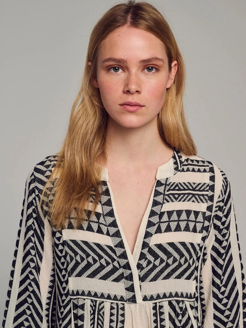 Devotion Twins Ella Dress - Black/White 4 Devotion Twins Ella Dress - Black/White