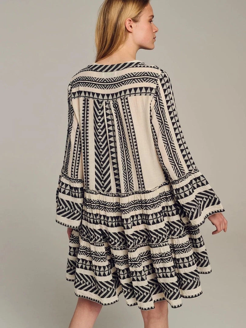 Devotion Twins Ella Dress - Black/White 5 Devotion Twins Ella Dress - Black/White