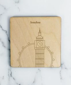 Neighborwoods London, Big Ben And London Eye Coaster Accessories