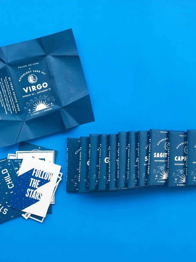 Three Potato Four Astrology Card Pack Home & Gift 5 Three Potato Four Astrology Card Pack Home & Gift