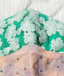 Lele Sadoughi Accessories Set Of 3 Masks - Lagoon Sweetheart 10 Lele Sadoughi Accessories Set Of 3 Masks - Lagoon Sweetheart