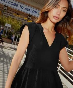 Nation LTD Padma Ruffled Mini Clothing