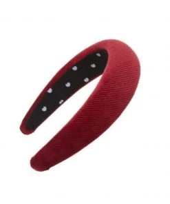 Lele Sadoughi Accessories Padded Headband - Red