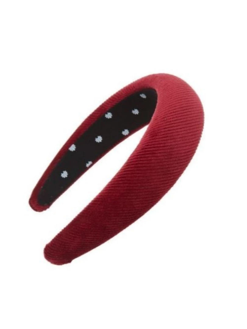 Lele Sadoughi Accessories Padded Headband - Red 3 Lele Sadoughi Accessories Padded Headband - Red