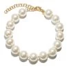 Lele Sadoughi Oversized Pearl Necklace
