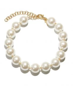 Lele Sadoughi Oversized Pearl Necklace