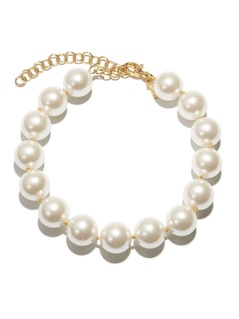 Lele Sadoughi Oversized Pearl Necklace 3 Lele Sadoughi Oversized Pearl Necklace