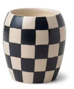 Paddywax Home & Gift Checkmate Candle - Black Fig & Olive