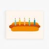 Paper And Stuff Happy Birthday Hot Dog Cake Card Home & Gift