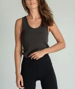 The Perfect White Tee Blondie Tank - Vintage Black Clothing