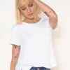AMO Clothing Twist Tee - White