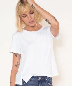 AMO Clothing Twist Tee - White