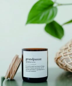 The Commonfolk Grandparent Dictionary Candle