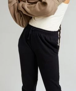 RicherPoorer Recycled Fleece Sweatpant - Black