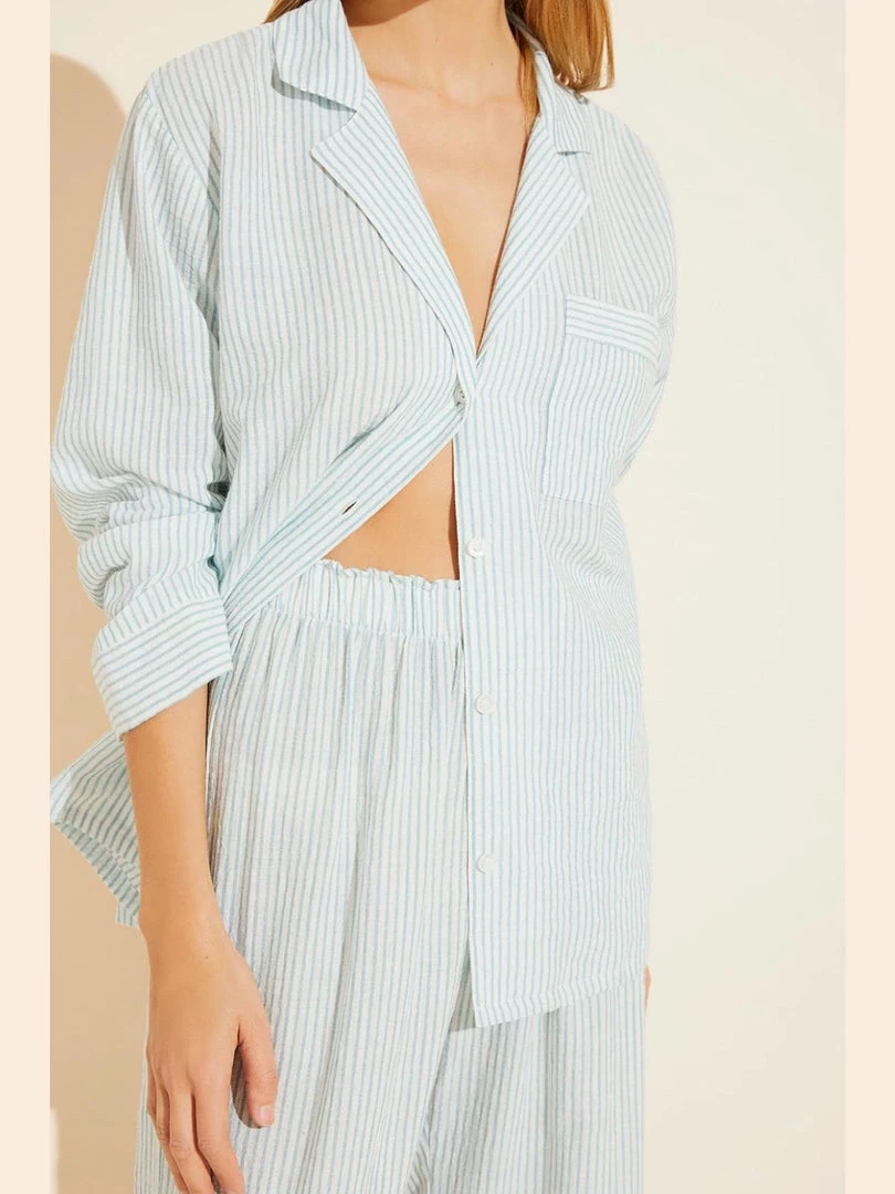 Eberjey Clothing Nautico Striped Long PJ Set 5 Eberjey Clothing Nautico Striped Long PJ Set