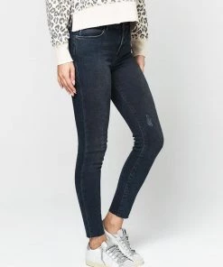 Frame Le High Skinny - Carmen Rip Clothing
