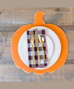 Grace Graffiti Pumpkin Placemats, Set Of 4 Home & Gift